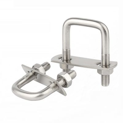 Para aplicações mecânicas e embutidas, para parafusos mecânicos em forma de U em aço inoxidável